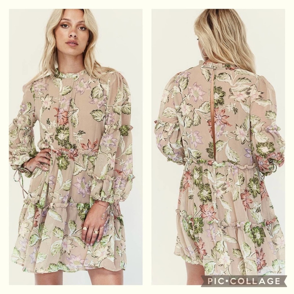Princess Polly | Eden Bloom Mini Dress